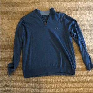 Blue Vineyard Vines quarter zip